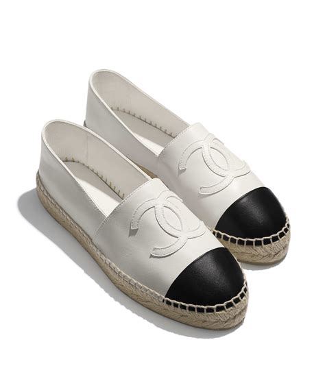 black and white chanel espadrilles|shop chanel espadrilles online.